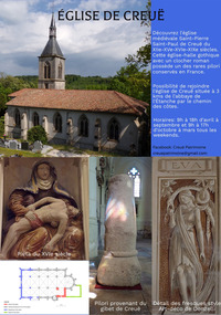 OUVERTURE DE L'ÉGLISE MÉDIÉVALE DE CREUË