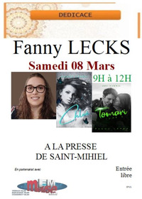 FANNY LECKS EN DÉDICACE