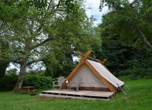 CABANE TENTE CAMPING DU BOIS JOLI - Saint-Maurice-sous-les-Côtes