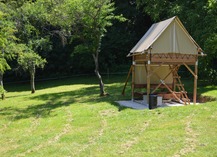 CABANE / TENTE PERCHEE CAMPING DU BOIS JOLI - Saint-Maurice-sous-les-Côtes