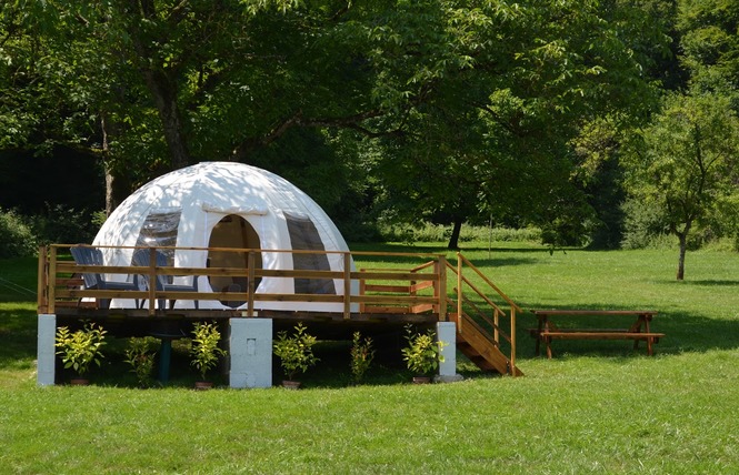 DÔME/WIGWAM CAMPING DU BOIS JOLI 1 - Saint-Maurice-sous-les-Côtes