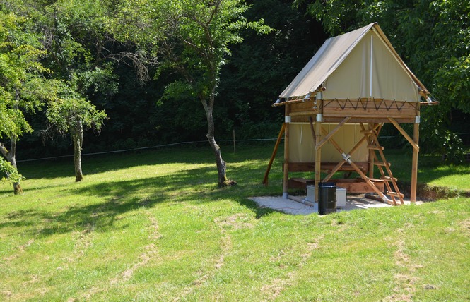 CABANE / TENTE PERCHEE CAMPING DU BOIS JOLI 1 - Saint-Maurice-sous-les-Côtes