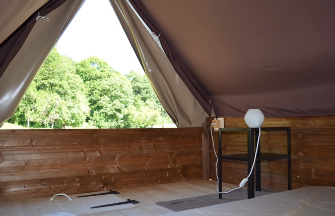 CABANE / TENTE PERCHEE CAMPING DU BOIS JOLI 5 - Saint-Maurice-sous-les-Côtes